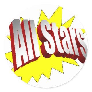 All Stars Sticker