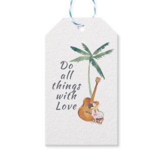 All Things With Love Tropical Gift Tags