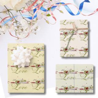 All we need is Love Wedding  Sheets
