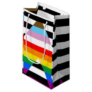 Ally Progress Pride Flag Small Gift Bag