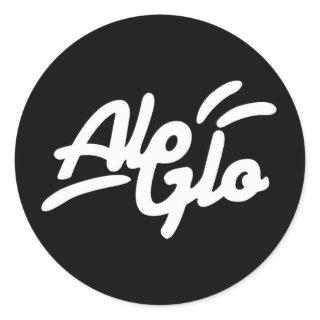 Alo Glo, the ultimate cream to divine beauty Classic Round Sticker