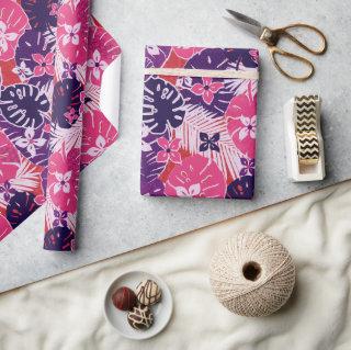 Aloha Hawaiian print pattern