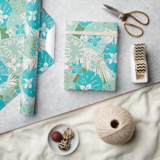 Aloha Hawaiian print pattern