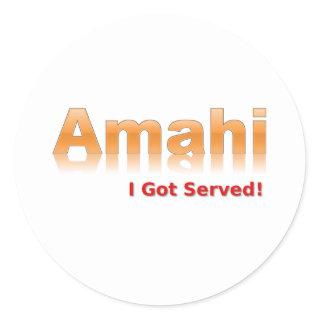Amahi Sticker
