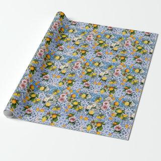 Amalfi Coast Lemon Bouquet Tiles Italy