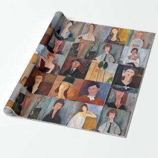 Amedeo Modigliani - Masterpieces Collage