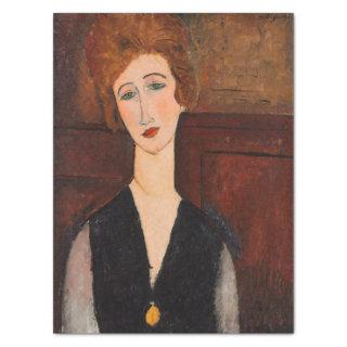 Amedeo Modigliani - Portrait of a Woman Tissue Paper