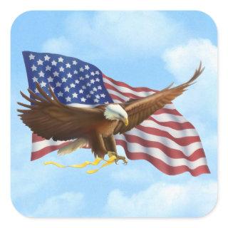 American Bald Eagle Sticker
