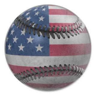 American Baseball Classic Round Sticker