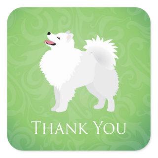 American Eskimo Dog - Thank You Stickers
