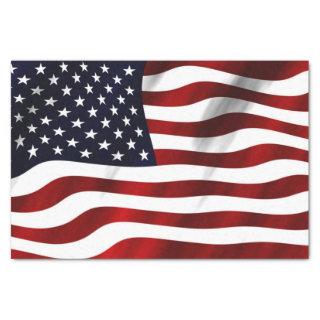 American Flag Tissue Paper