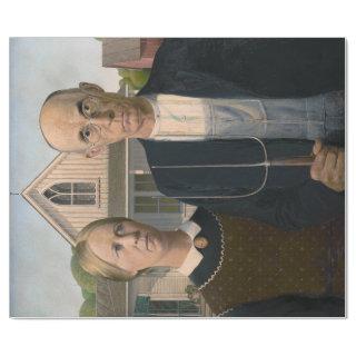 American Gothic: Country Life Poor Rural Farmer