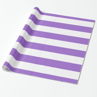 Amethyst, White XL Stripes Pattern
