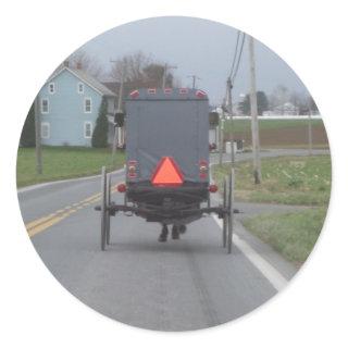 Amish Buggy Sticker
