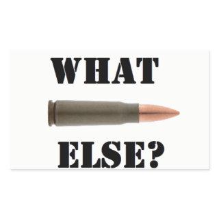 Ammunition 7.62x39 rectangular sticker