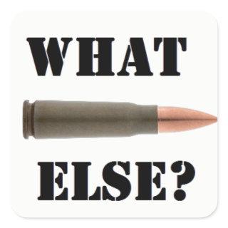 Ammunition 7.62x39 square sticker