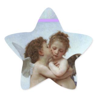 Amor and Psyche as Children Wedding Party Star Star Sticker