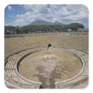 Amphitheatre, begun c.80 BC Square Sticker
