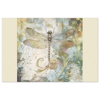 An Artistic Dragonfly Series Design #4 Tissue Paper