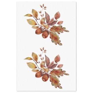 An Autumn Animal and Floral Series Design 45 Tissue Paper