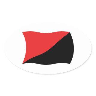 Anarcho-Syndicalism Flag Sticker