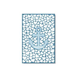 Anchor Guest Book Canvas - 200 Signatures