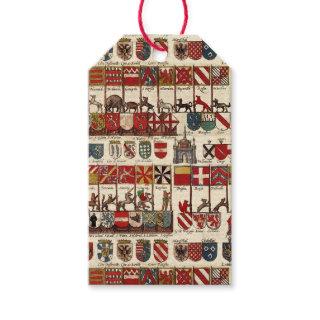 Ancient Coats of Arms Heraldry of Wallonia Gift Tags