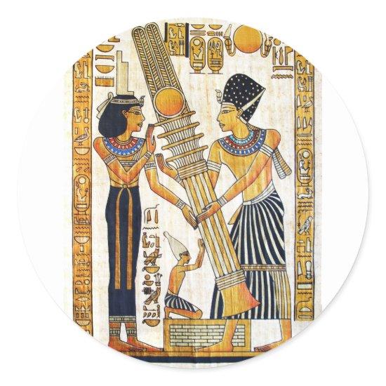 Ancient Egypt 1 Classic Round Sticker