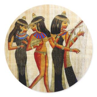 Ancient Egypt 7 Classic Round Sticker