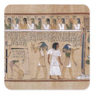 Ancient Egyptian Square Sticker