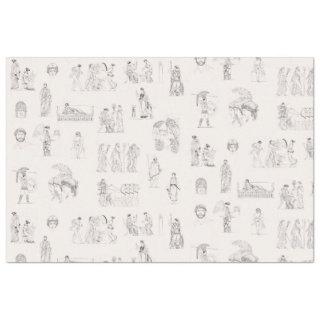 Ancient Greece Classical Greek History Pattern Tissue Paper