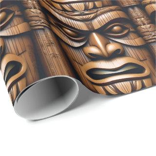 Ancient Guardians: Tiki Wood Art