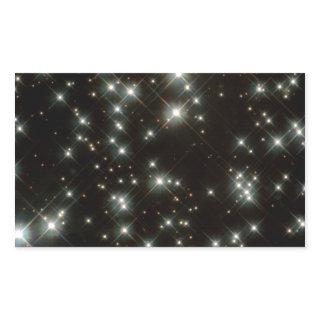 Ancient White Dwarf Stars In The Milky Way Galaxy Rectangular Sticker