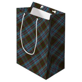Anderson Clan Tartan Plaid Pattern Scottish Medium Gift Bag