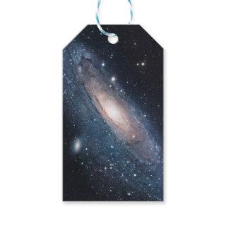 andromeda galaxy milky way cosmos universe gift tags