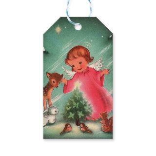 Angel In Forest Gift Tags