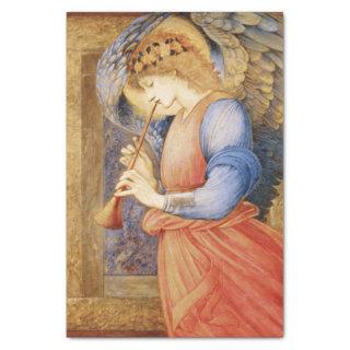 Angel Playing a Flageolet (by Edward Burne-Jones) Tissue Paper