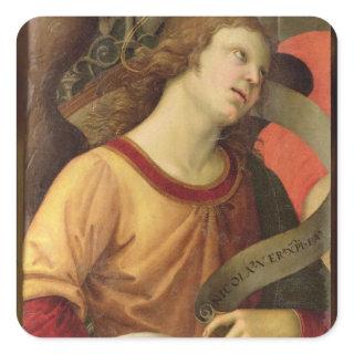 Angel Square Sticker