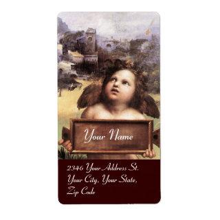 ANGEL / Winged Cherub, Label