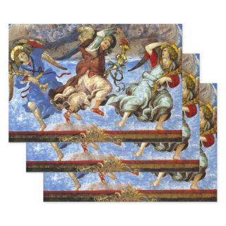 Angels From Assumption and Annunciation by Lippi  Sheets