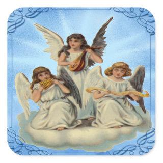 Angels On A Cloud Stickers