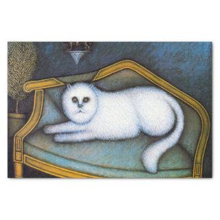 Angora cat, Morris Hirshfield Tissue Paper