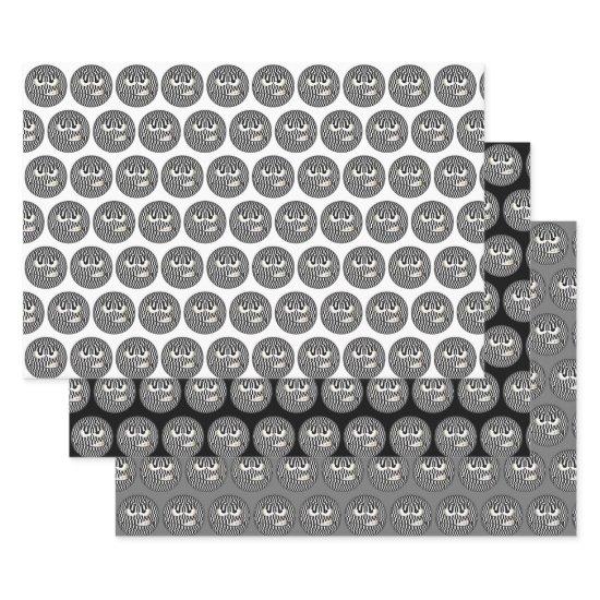 Angry Emoticon Face Tiled Pattern  Sheets