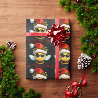 Angry Santa Bee Have An Un-Merry Christmas Funny