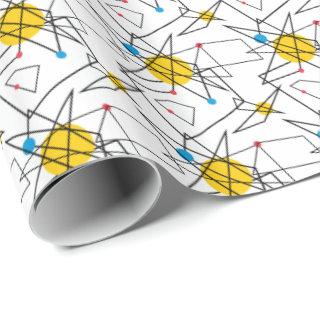 Angular Geometric Retro Pattern