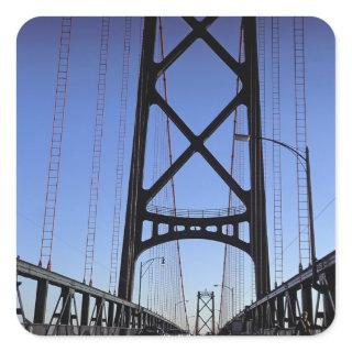 Angus L Macdonald Bridge, Halifax, Nova Square Sticker