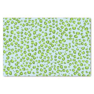 Animal Print Leopard Pattern Green Gift Tissue Paper