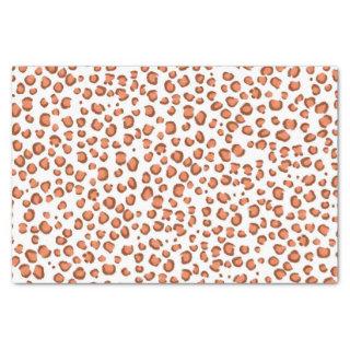 Animal Print Leopard Pattern Red Gift Tissue Paper