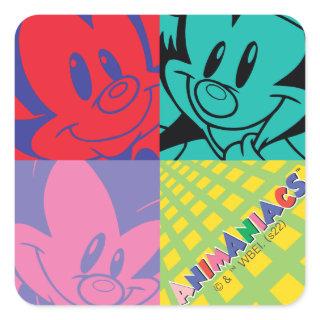 Animaniacs | Warner Siblings Pop Art Graphic Square Sticker