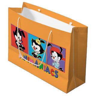 Animaniacs | Yakko, Dot, & Wakko Panel Graphic Large Gift Bag